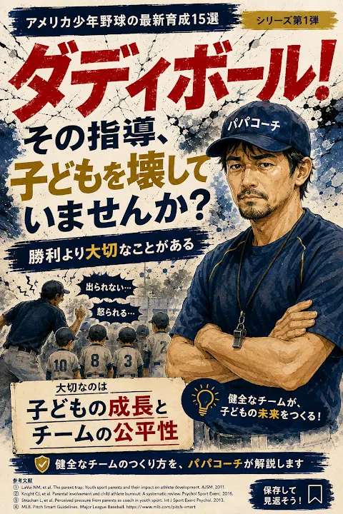 親コーチによる不公平な起用が子どもやチームへ与える影響